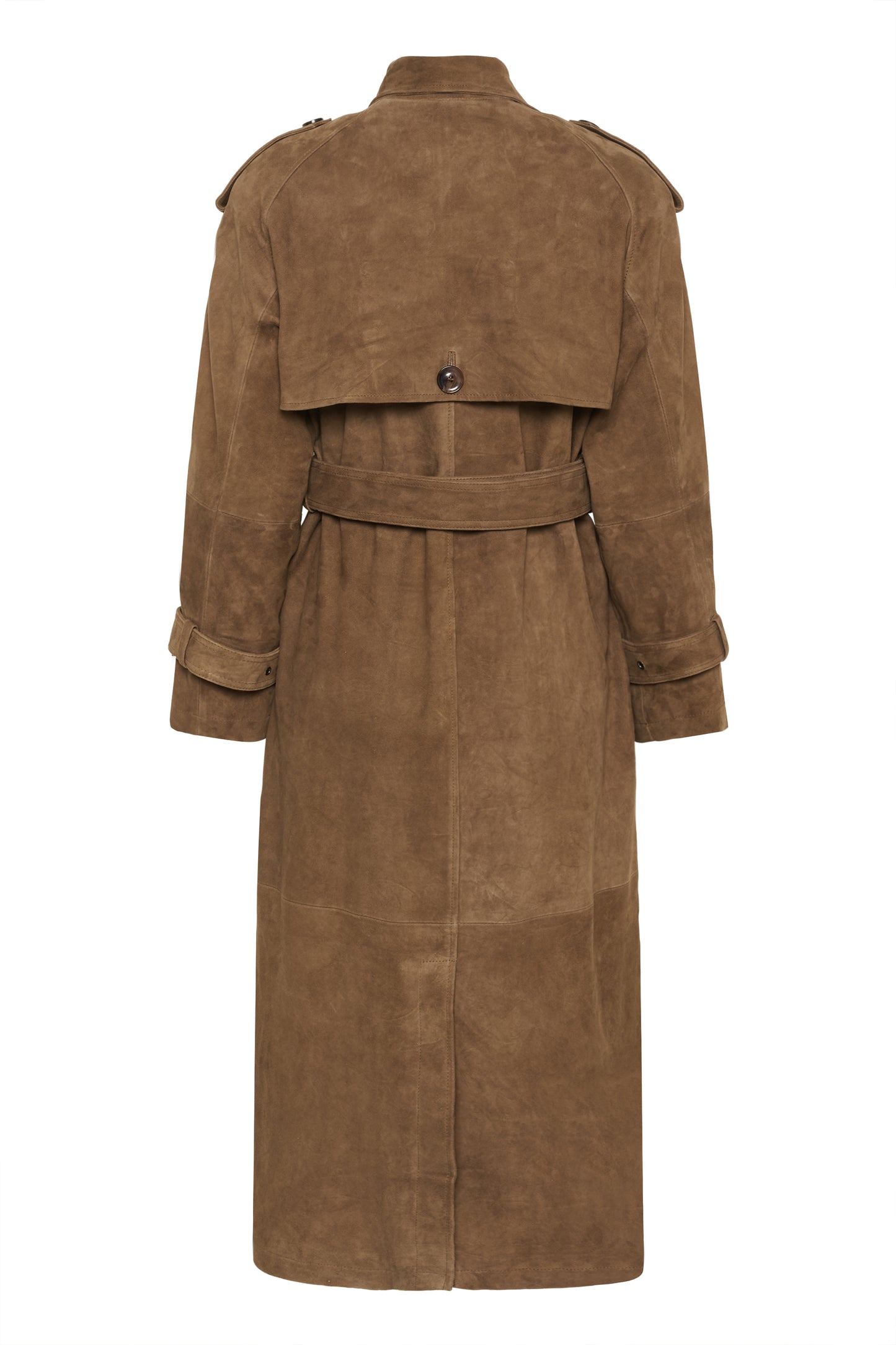 Suede Trenchcoat