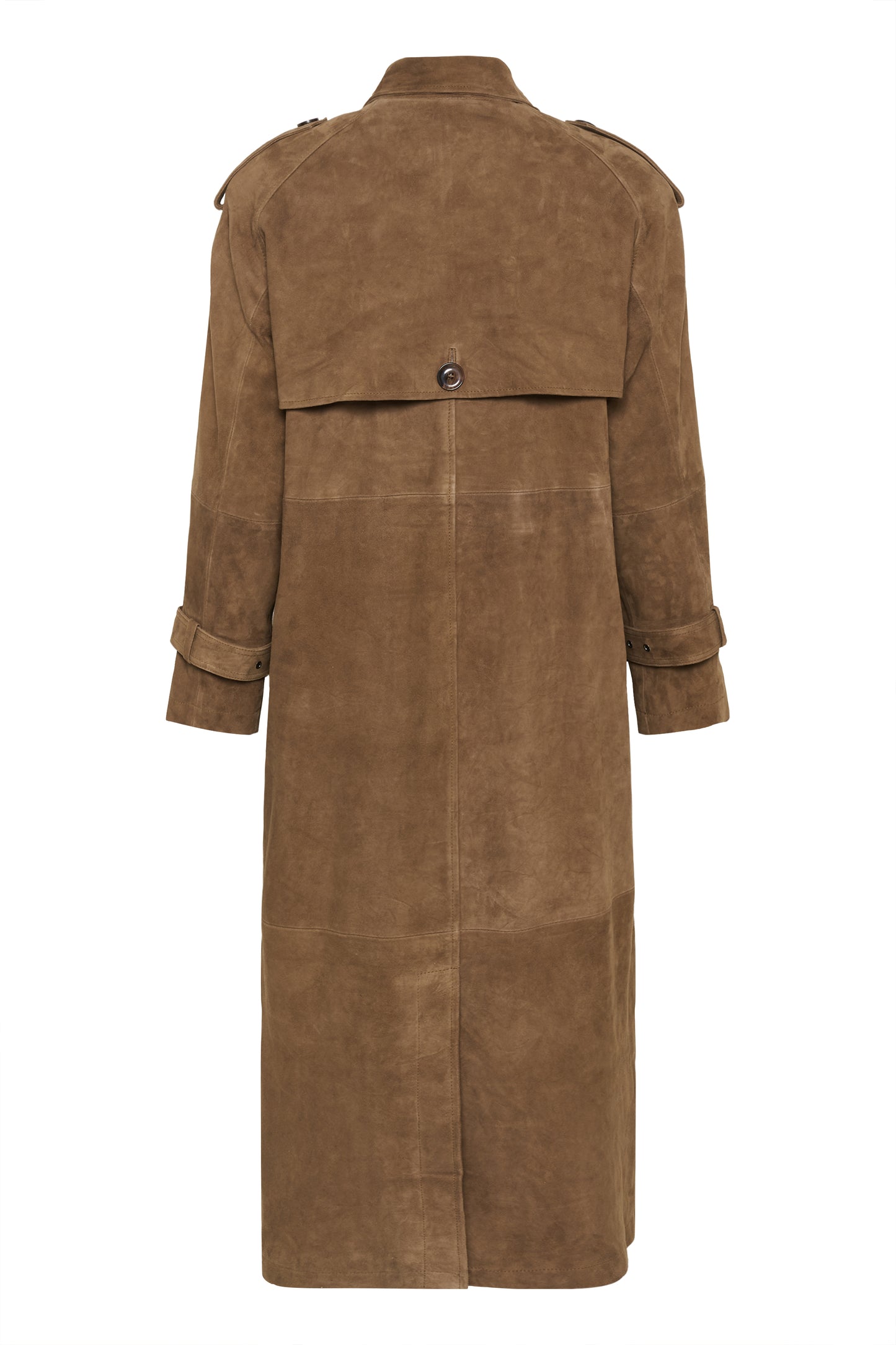 Suede Trenchcoat