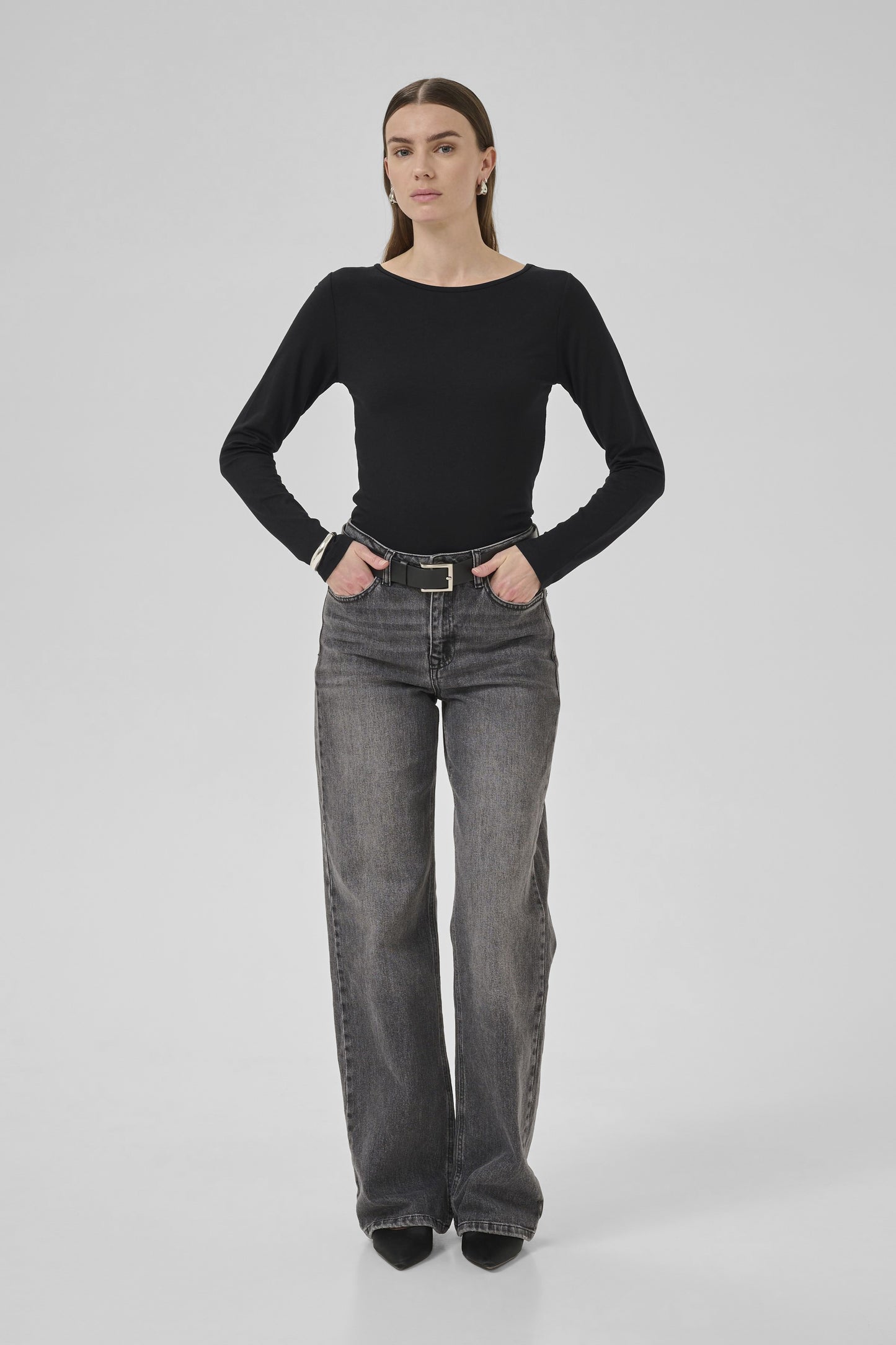 Boatneck Blouse VistaMW Black