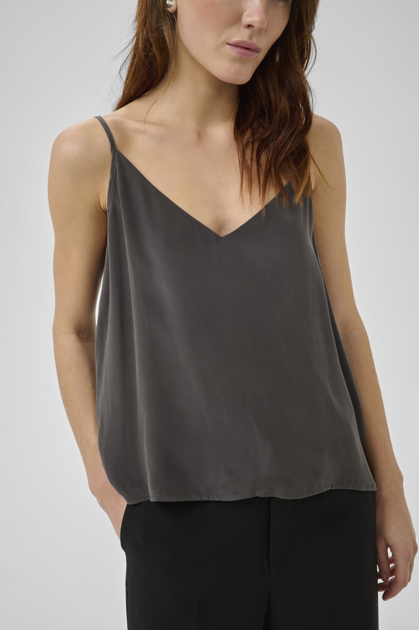 Strap Top MWSilk Dark Shaddow
