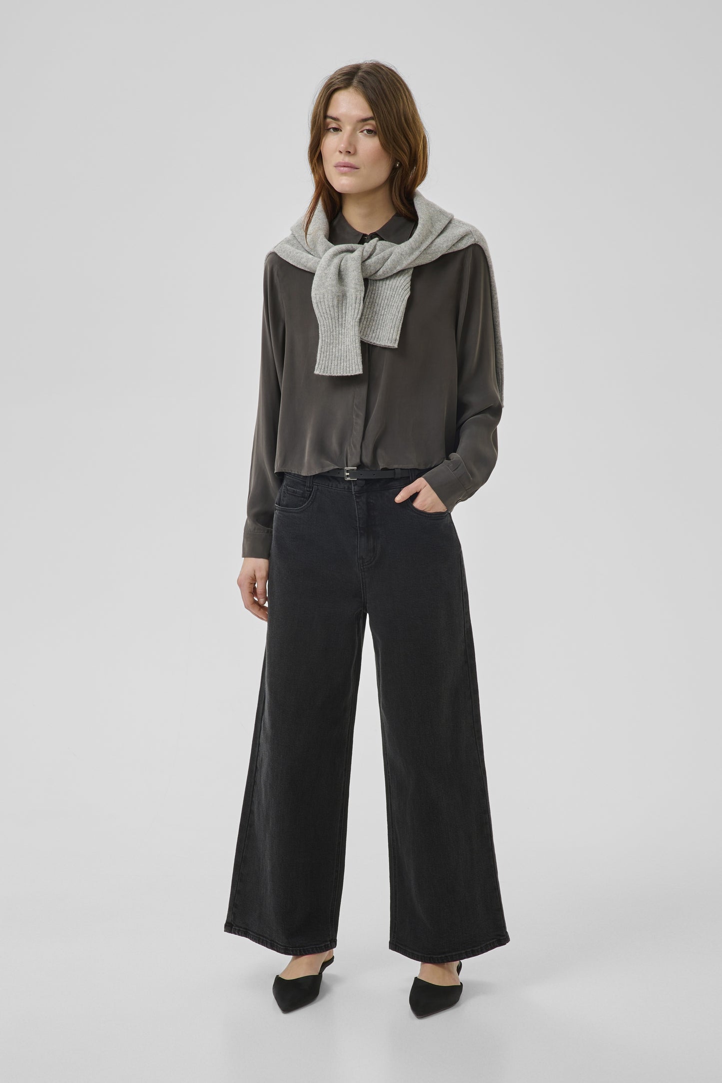 Short Shirt MWSilk Dark Shaddow