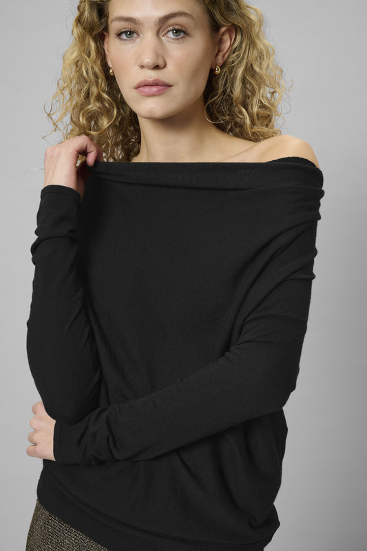 Waterfall Knit Blouse MWPolly