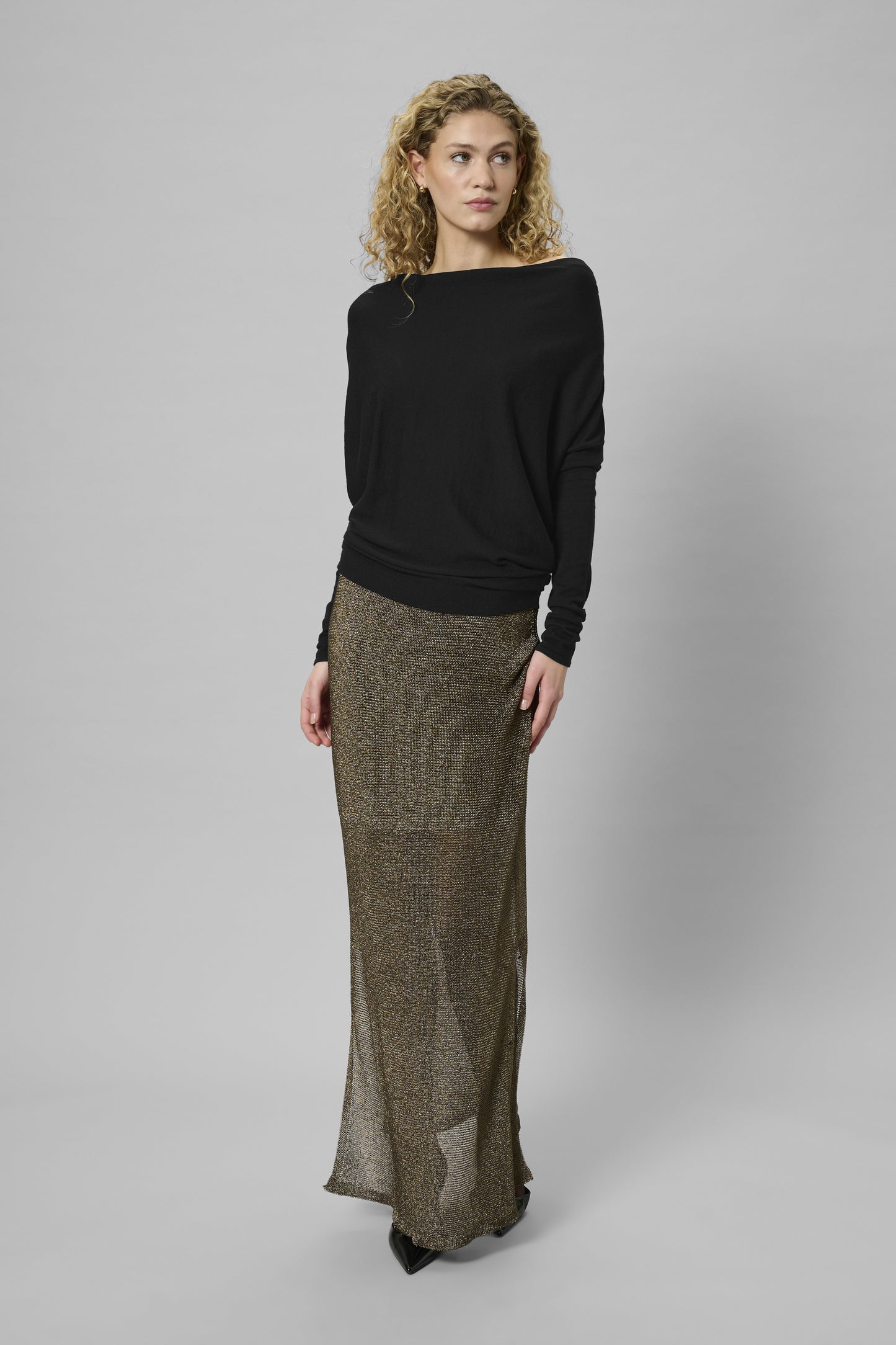 Waterfall Knit Blouse MWPolly