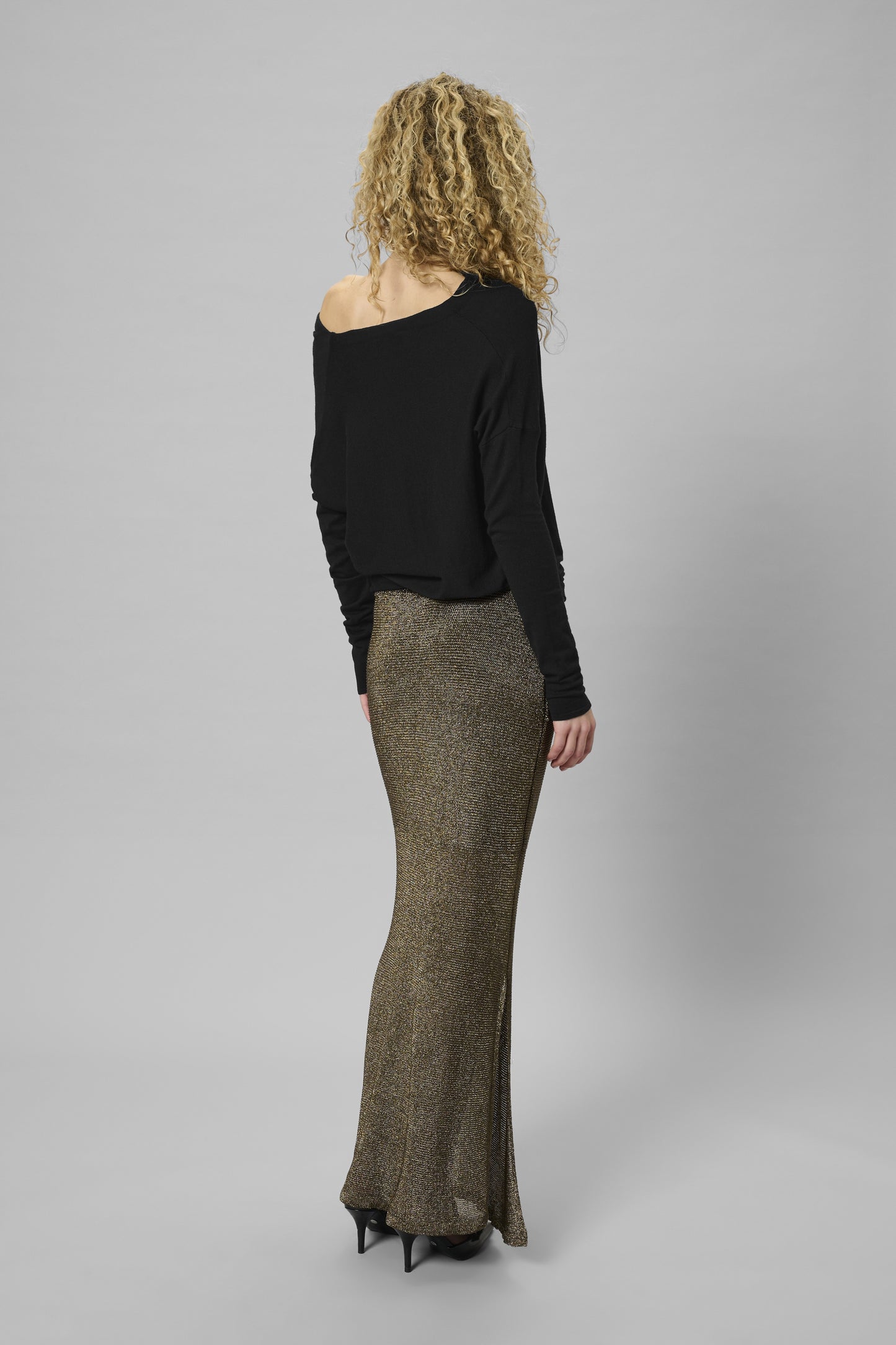 Waterfall Knit Blouse MWPolly