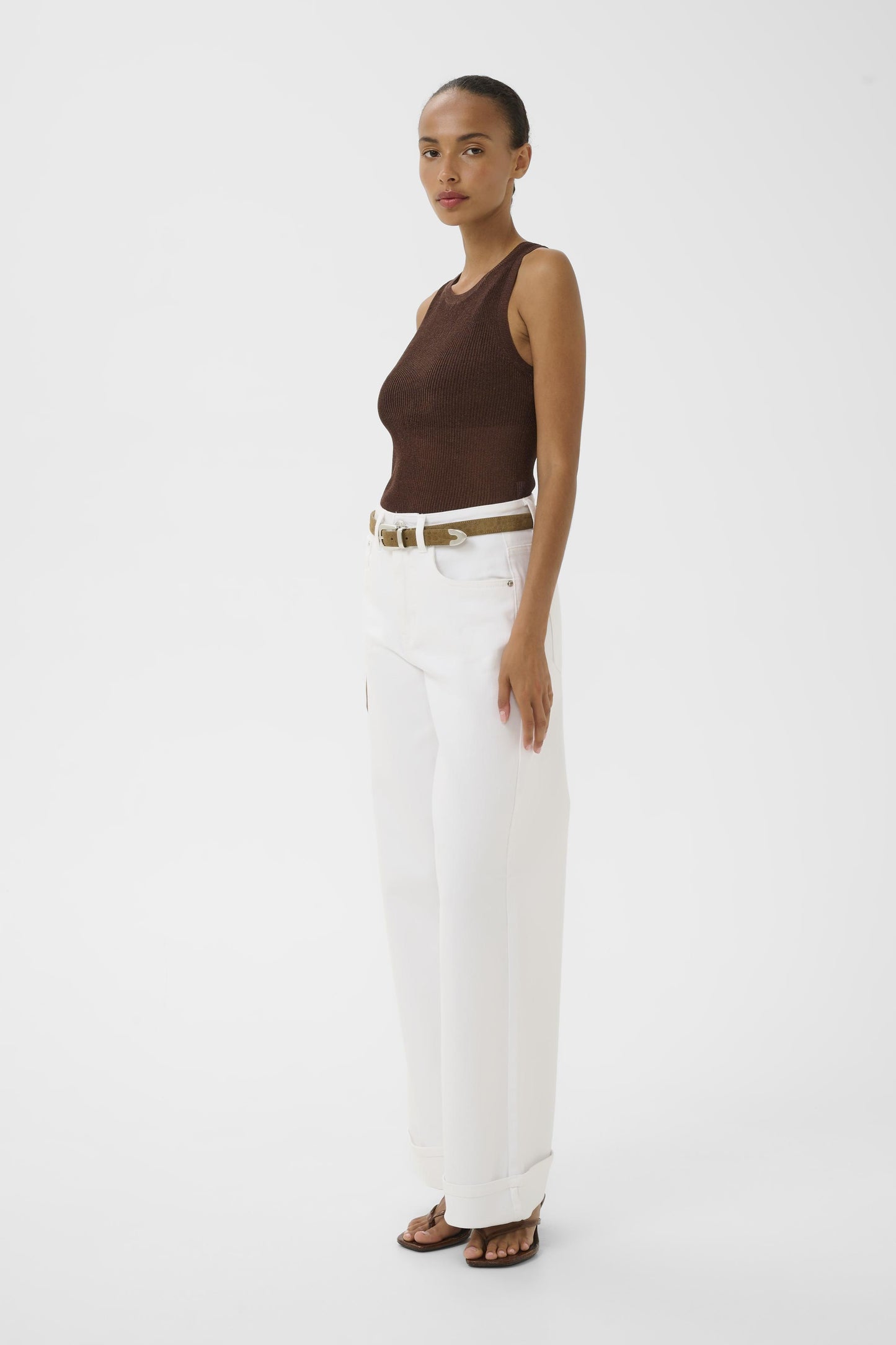 Tank Top SilviGZ Deep Brown Metallic