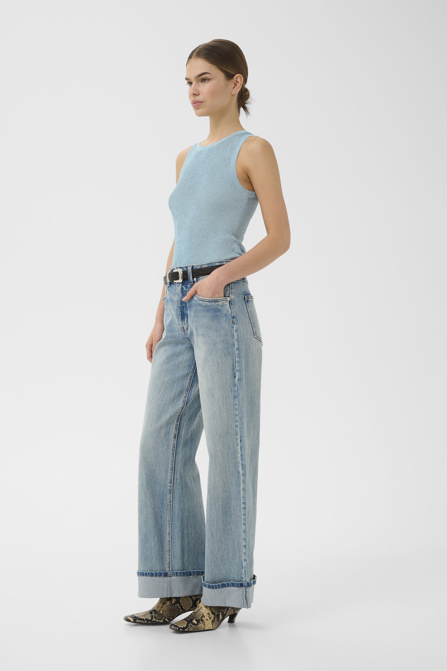 Tank Top SilviGZ Arctic Blue Metallic