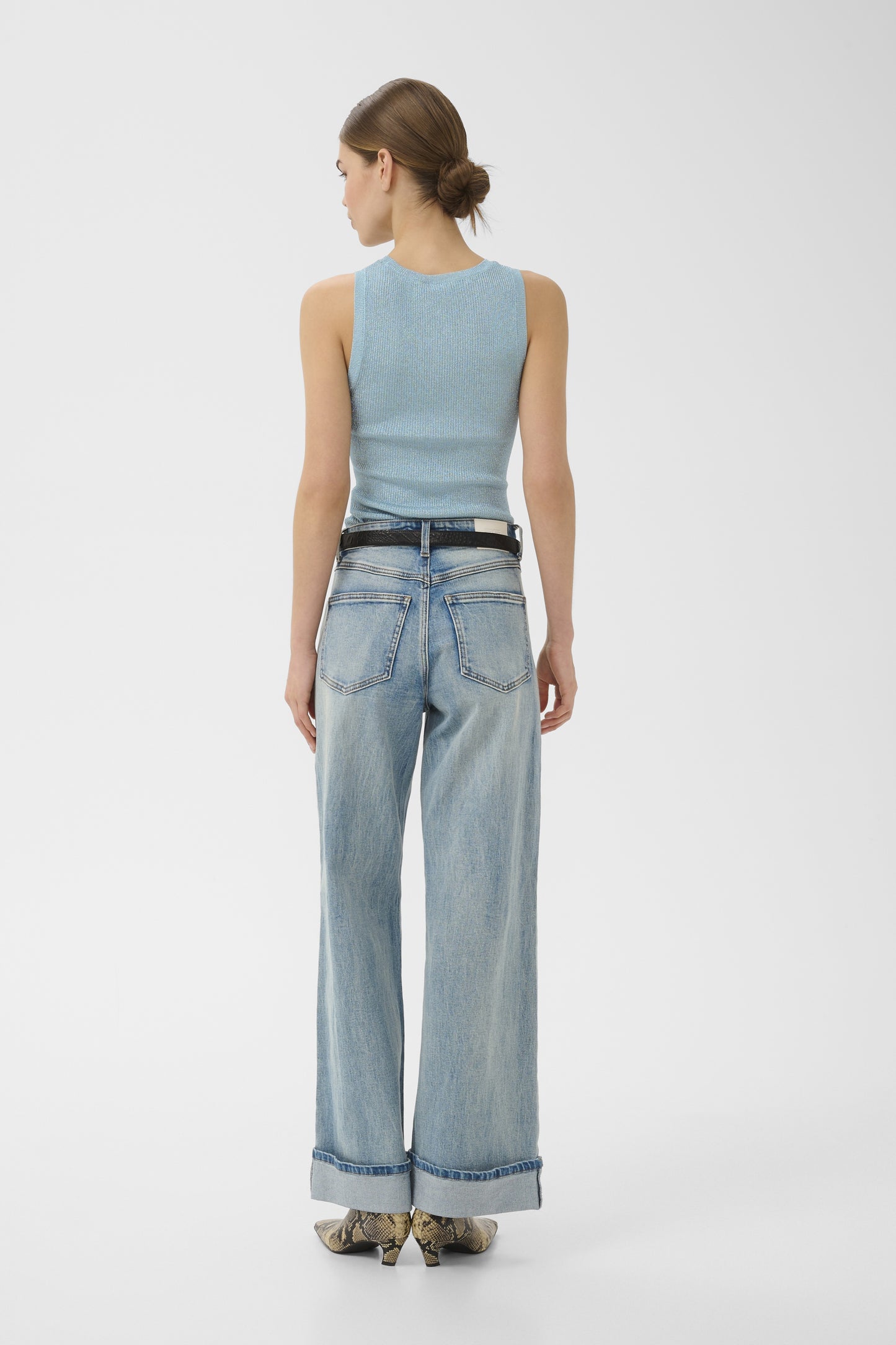 Tank Top SilviGZ Arctic Blue Metallic