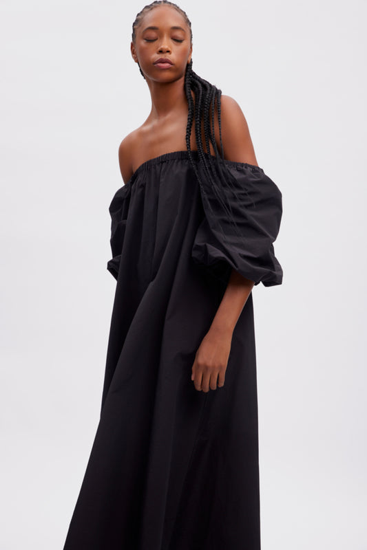 Offshoulder Dress PampaGZ Black