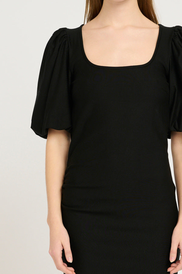 Balloon Dress RifaGZ Black