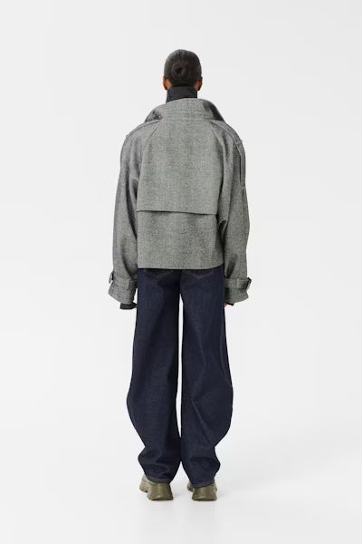 Kurze Jacke ZavicGZ Herringbone