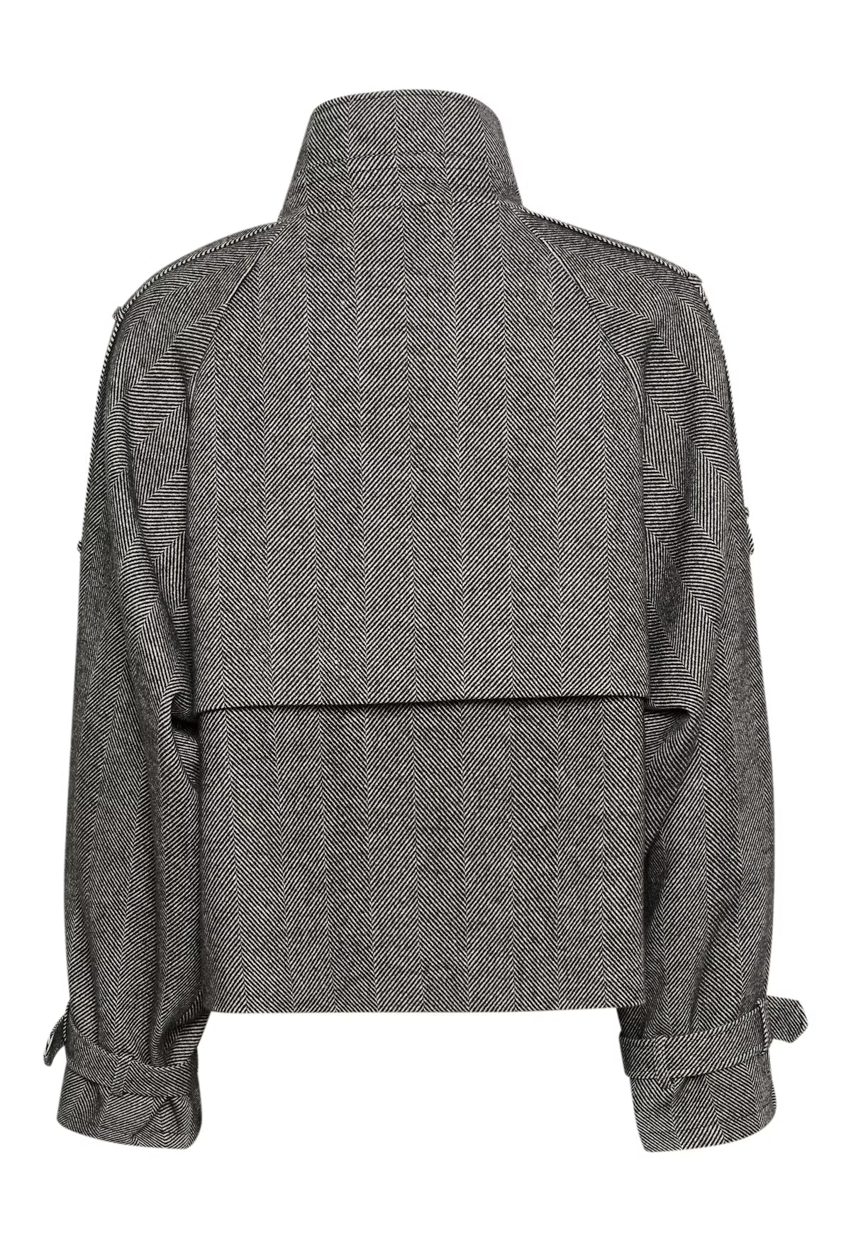Kurze Jacke ZavicGZ Herringbone
