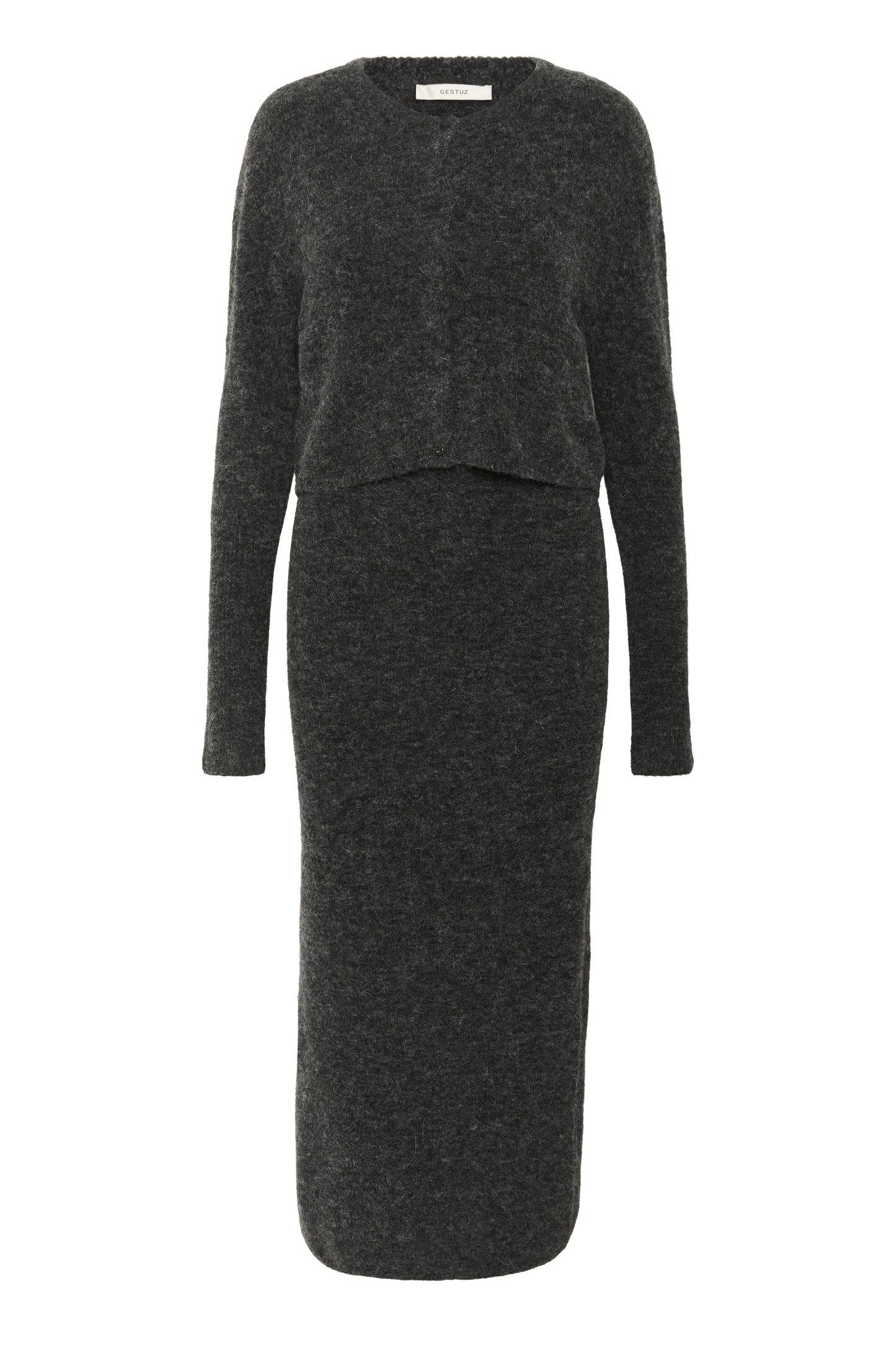 2 in 1 Dress Gzalpha Charcoal Melange