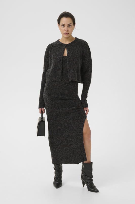 2 in 1 Dress Gzalpha Charcoal Melange