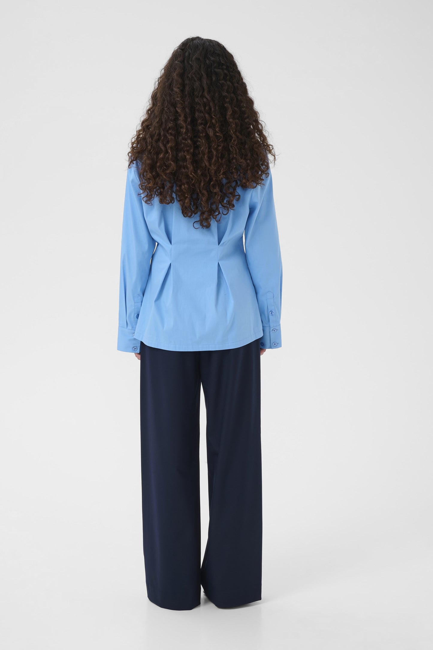 Hemdbluse Gzopy Azure Blue