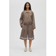 Blouson Eyelet Bomber Cherrys On A Paisley