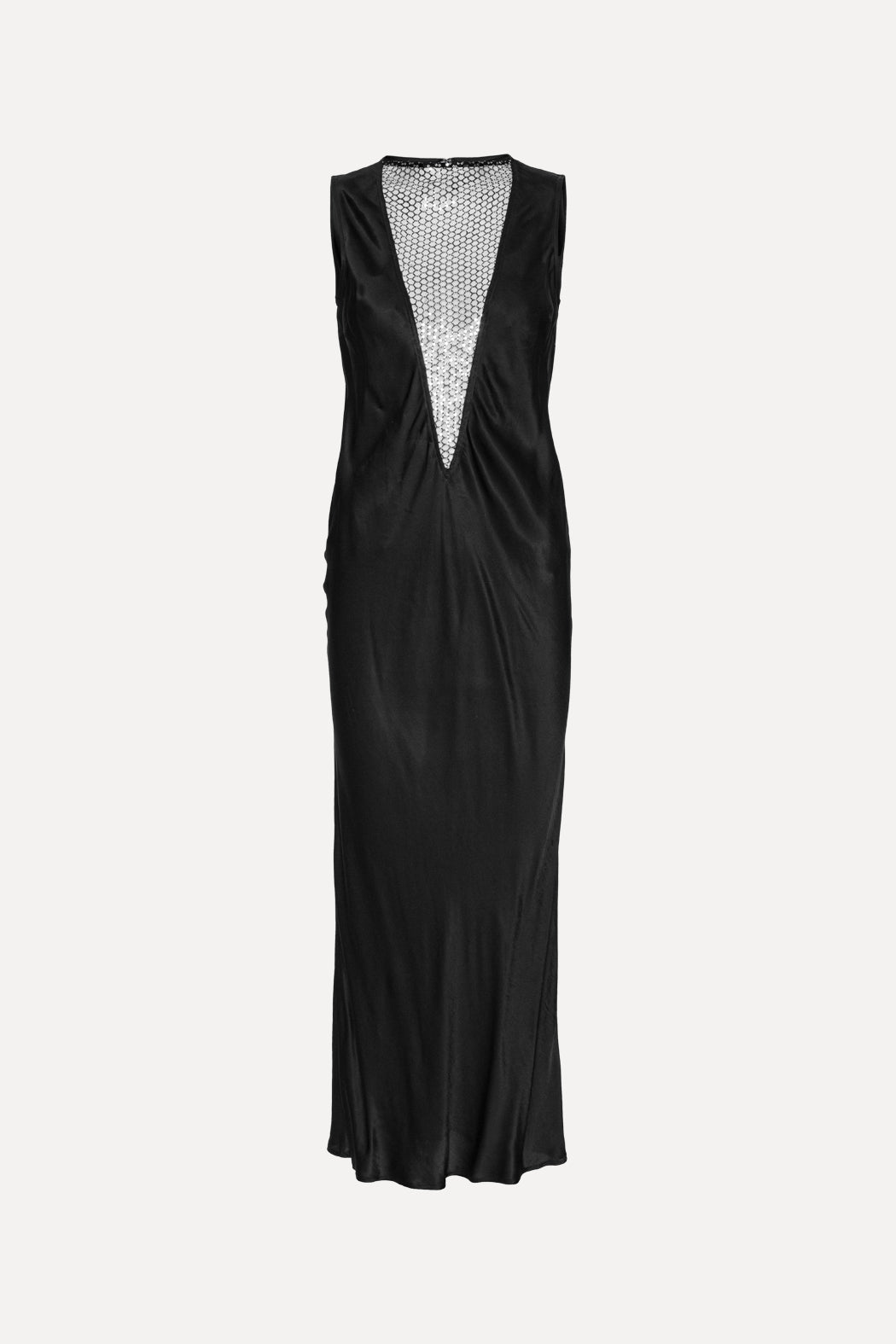Sleeveless Midi Dress Black