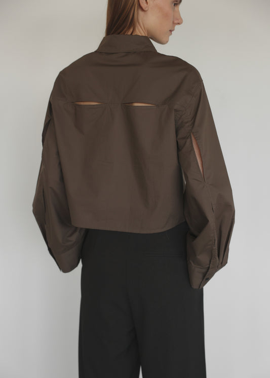 Blouse Miyo`CL Walnut