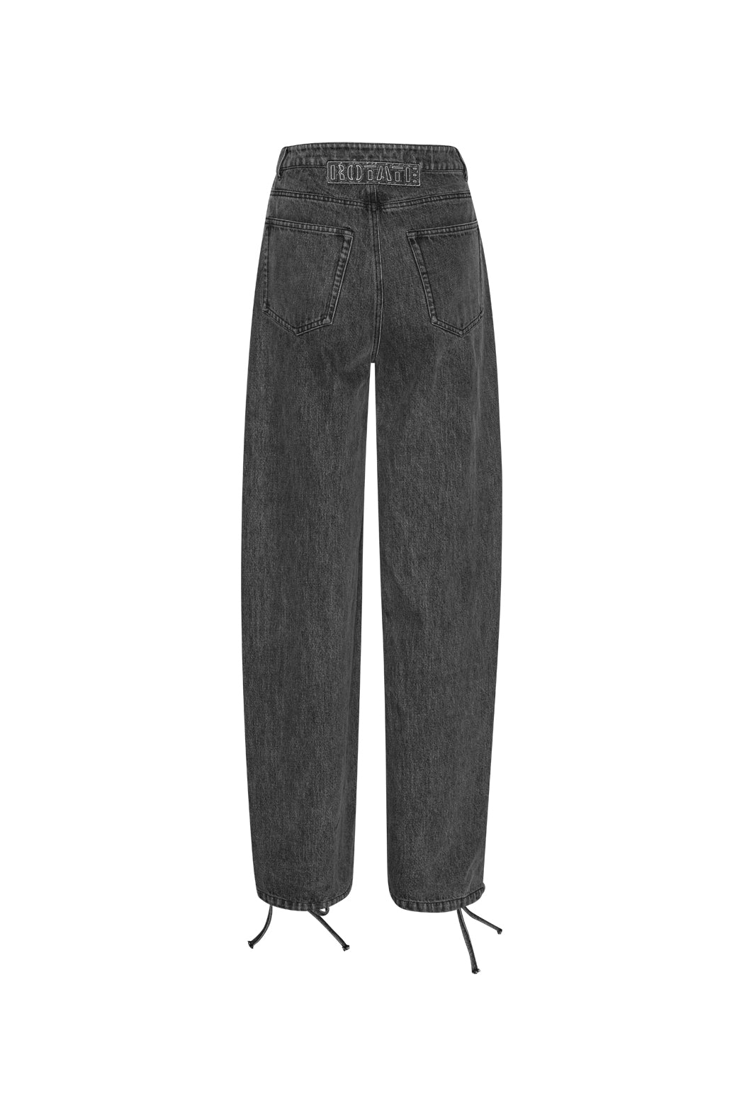 Denim Lace Leg Pants