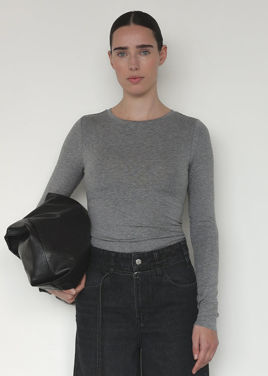 Longsleeve Iva`CL Grey Melee