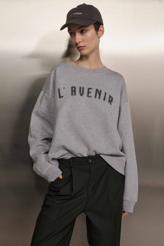 Sweater Miyu`CL Grey Melee