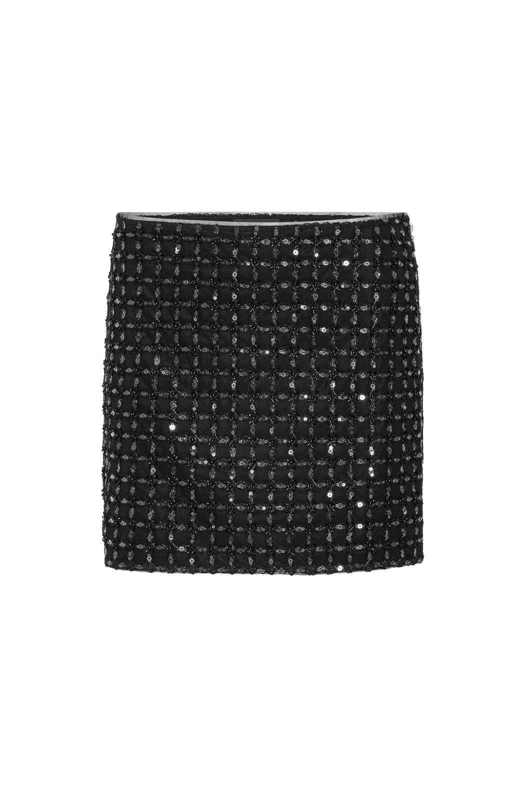 Beaded Mini Skirt