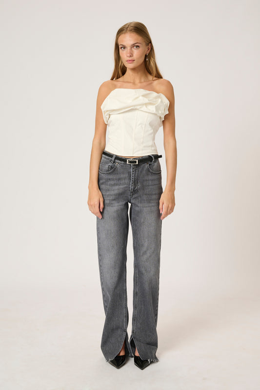 Jeans DaisyMW Slit Dark Grey