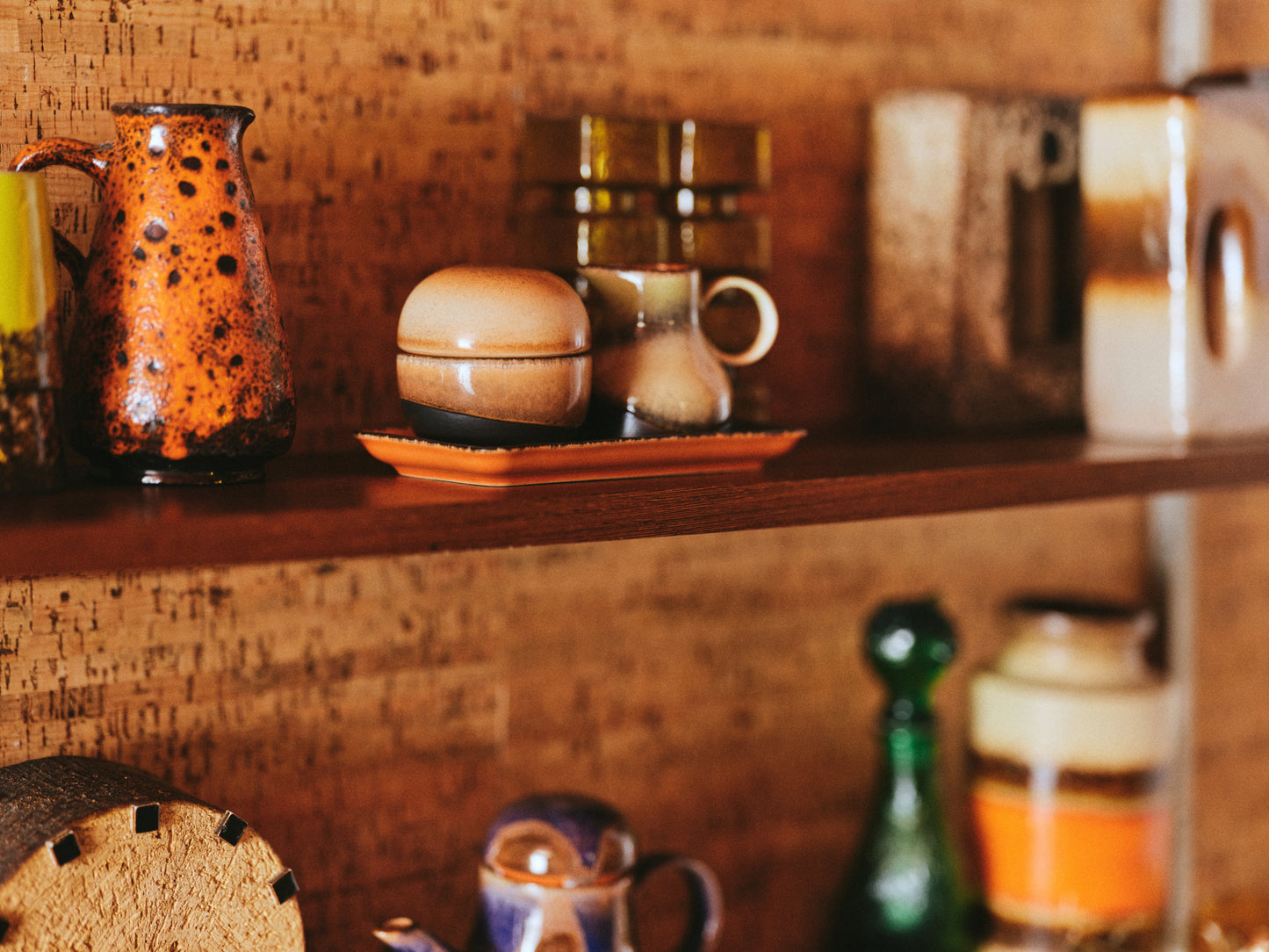 Sugar Pot 70s Ceramics 8AM