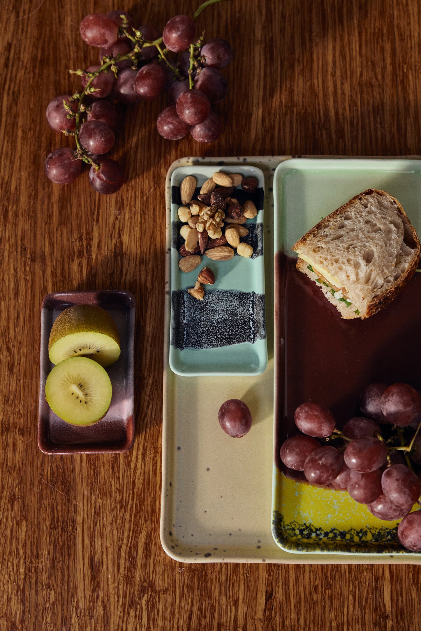 Cake Tray 70s Ceramics Cherry