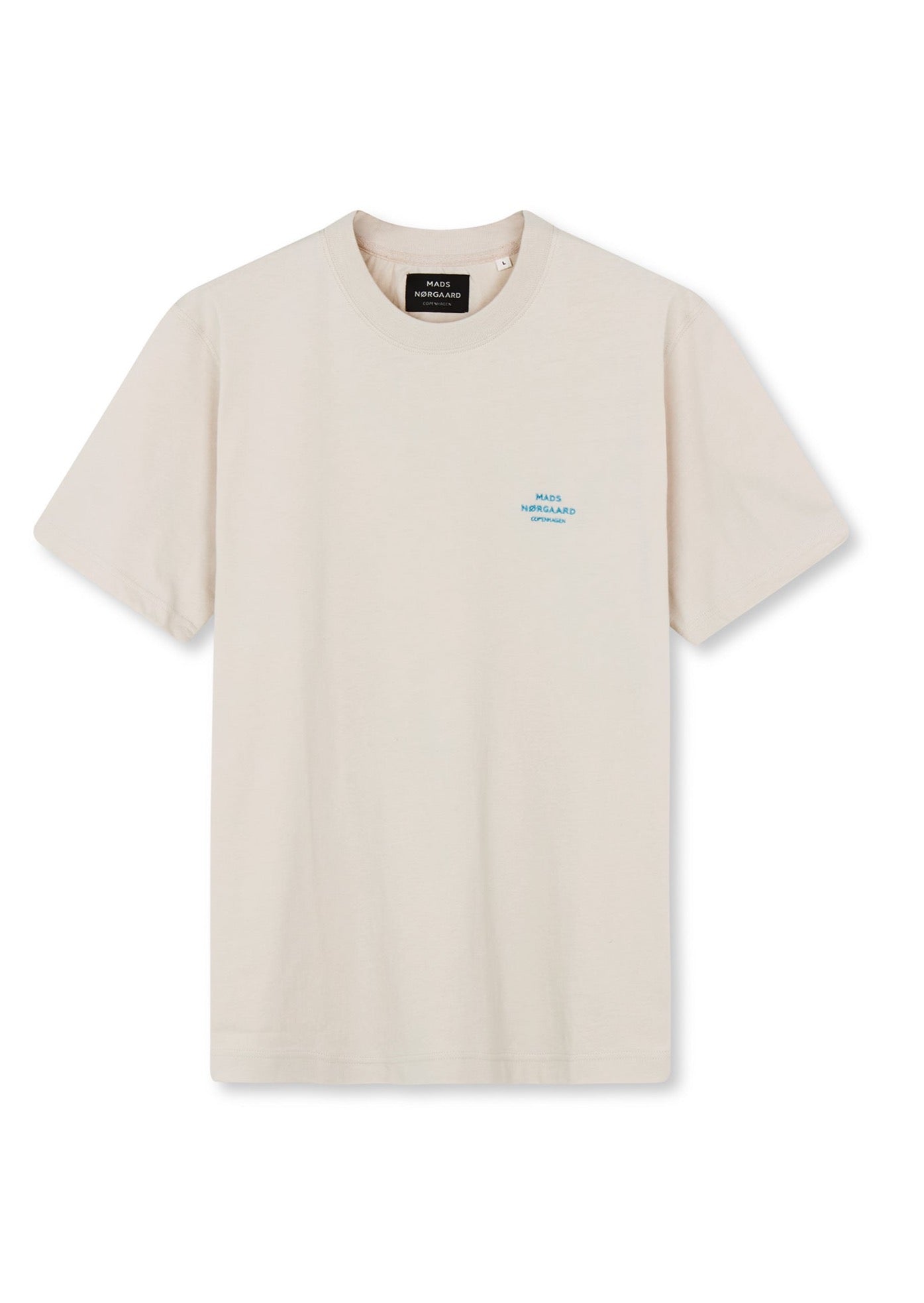 T-Shirt Cotton Jersey MNFrode Emb Logo Tee, Birch