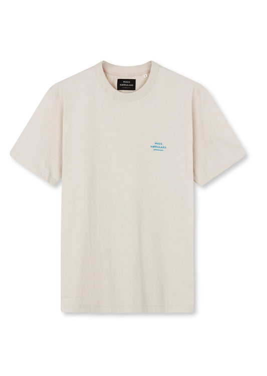 T-Shirt Cotton Jersey MNFrode Emb Logo Tee, Birch