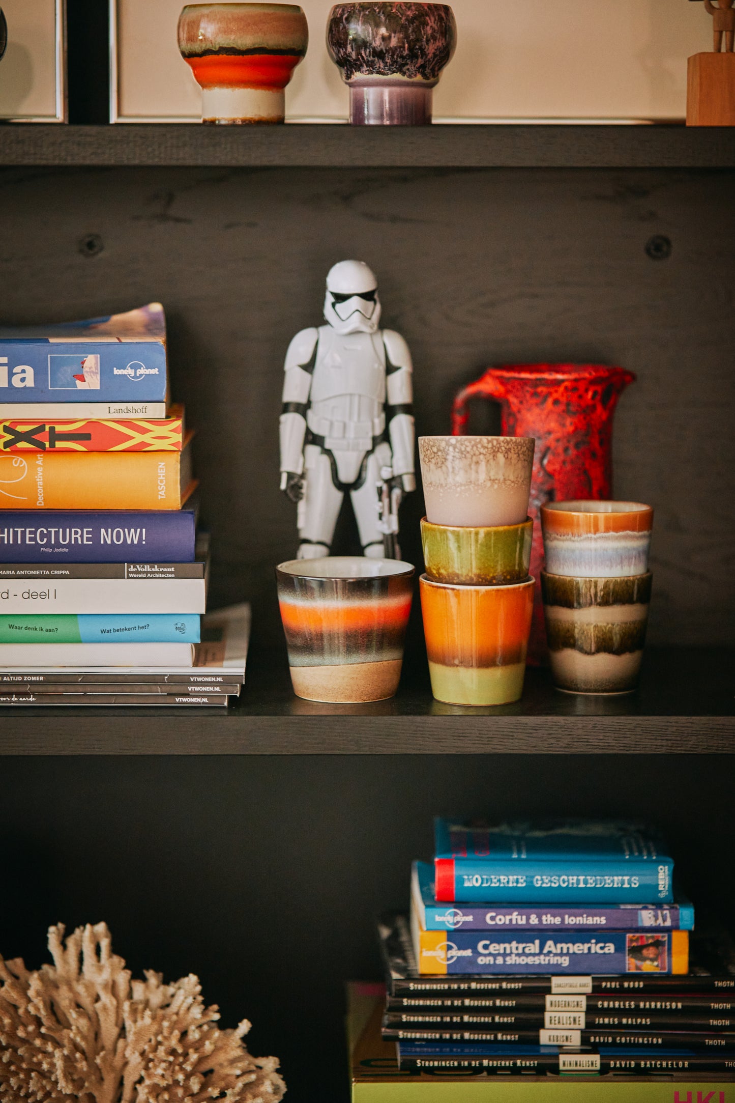 HKLiving Coffee Mugs 6er Set Elements