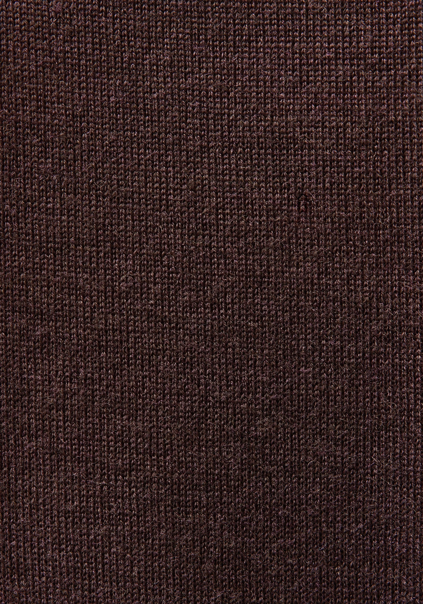 Roll Up Pullover Dark Brown