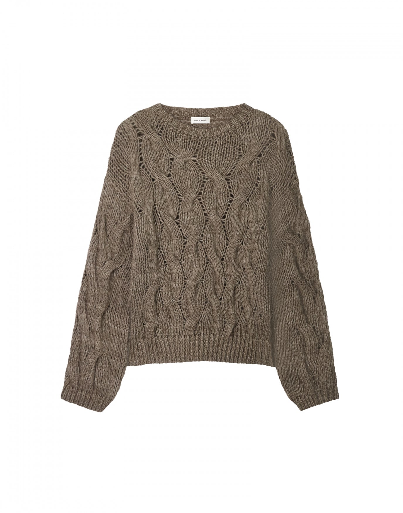 Strickpullover Kae'CL Taupe Melee