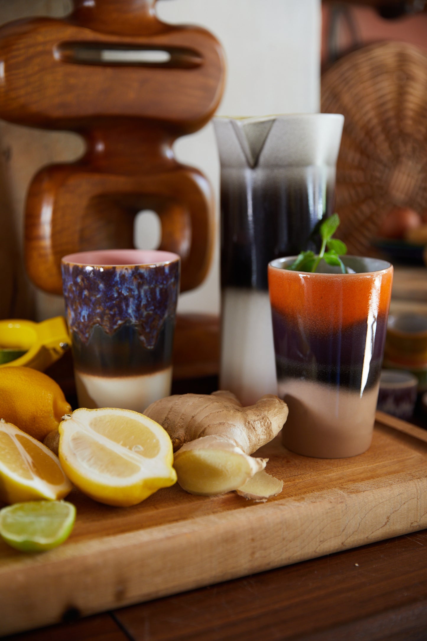 Tea Mugs 70s Ceramics Dusk 2er Set