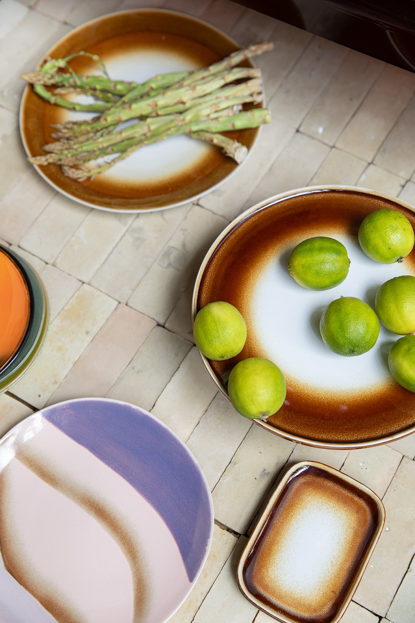 Small Trays 70s Ceramics Mojave 2er Set