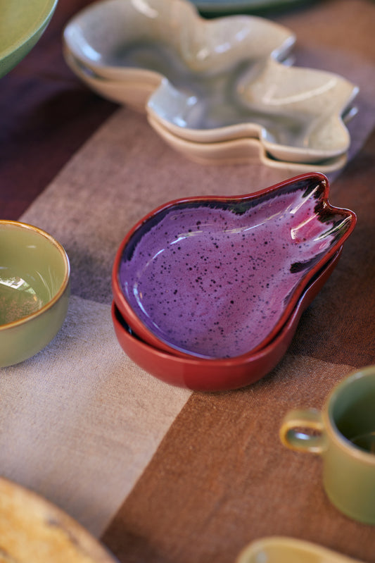 Shell Tapas Bowl Dragonfruit