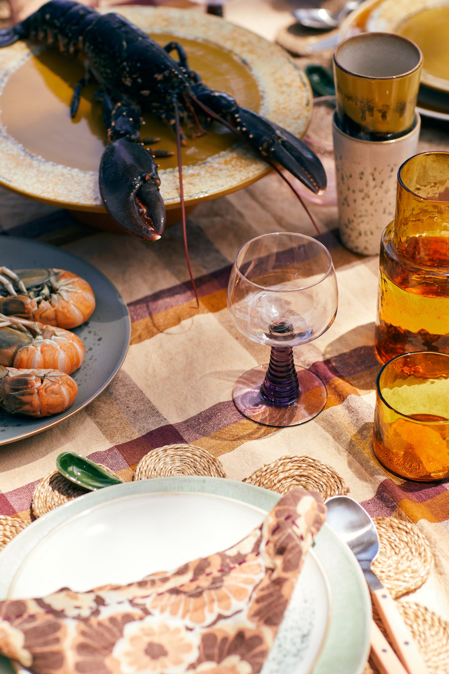 Latte Mugs 70s Ceramics Brine 2er Set