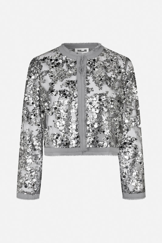 Grey Sequins