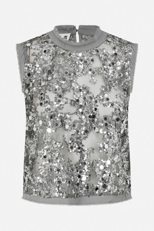 Grey Sequins