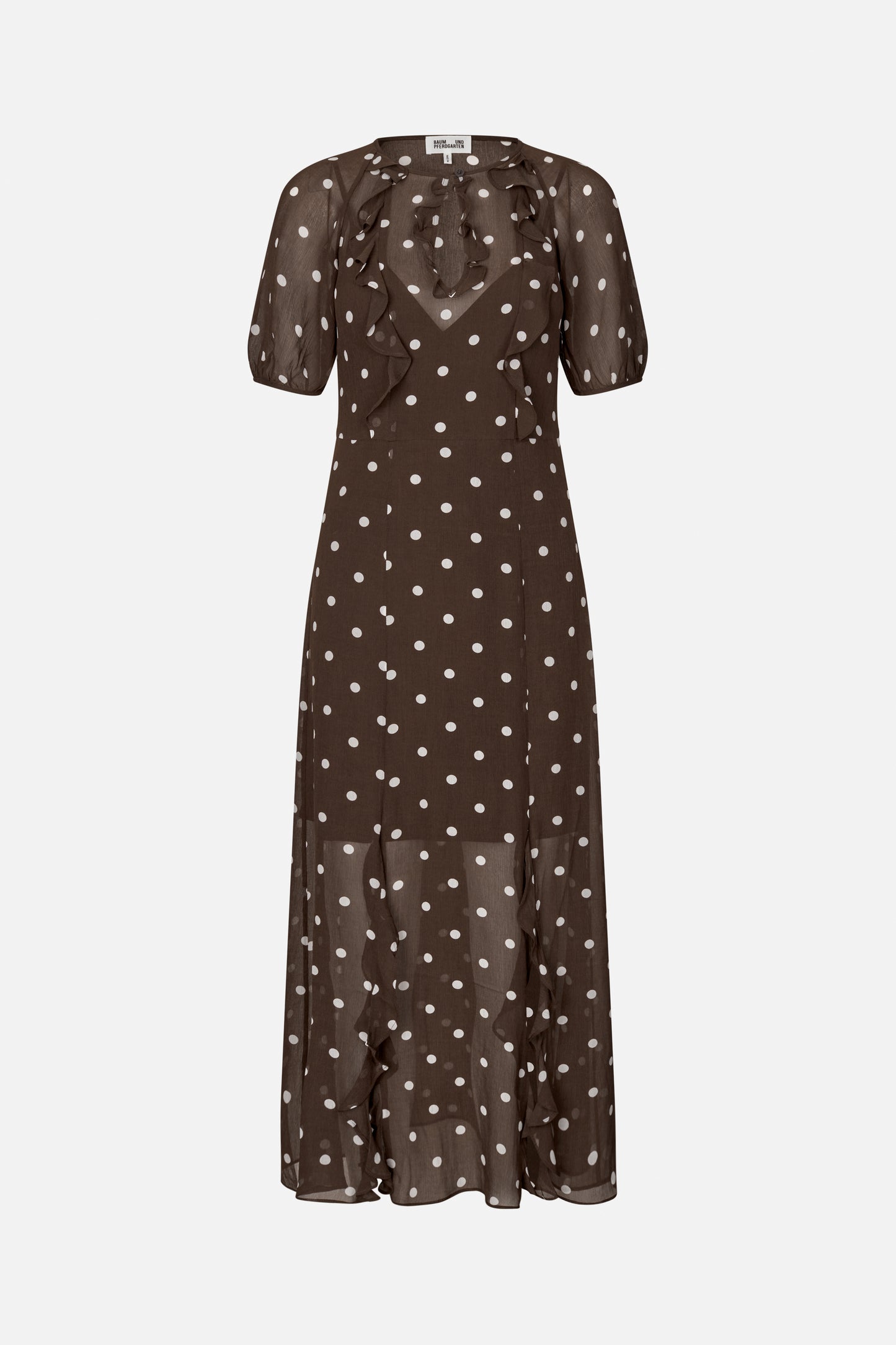 Dress Coffee Bean Dots