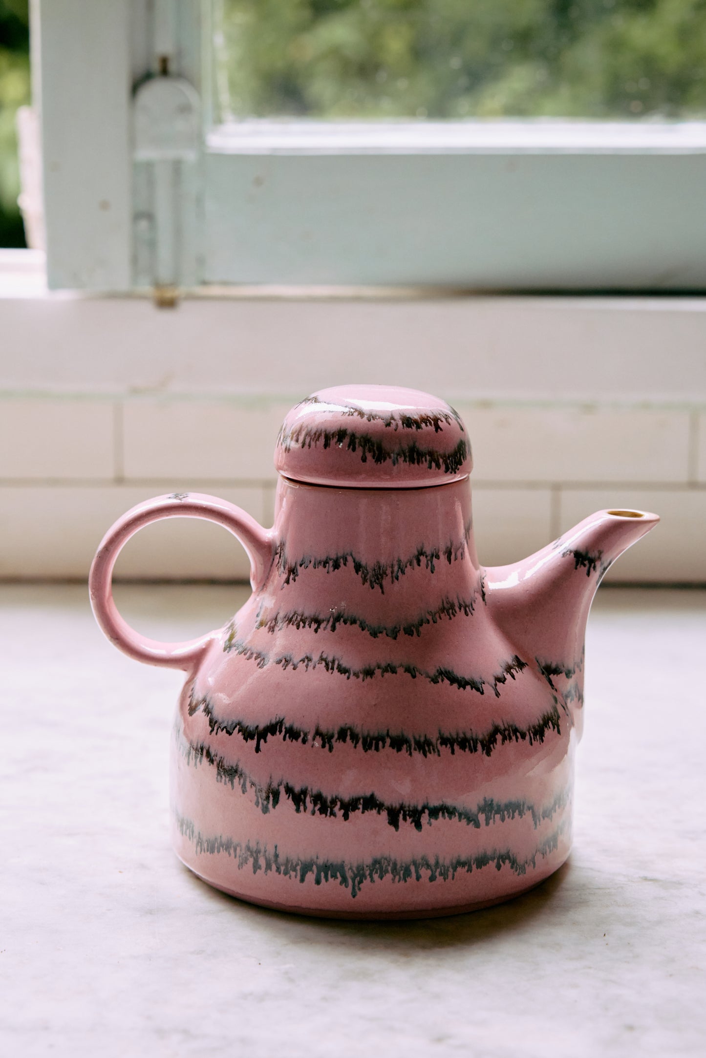 Coffee Pot 70s Ceramics Bubble
