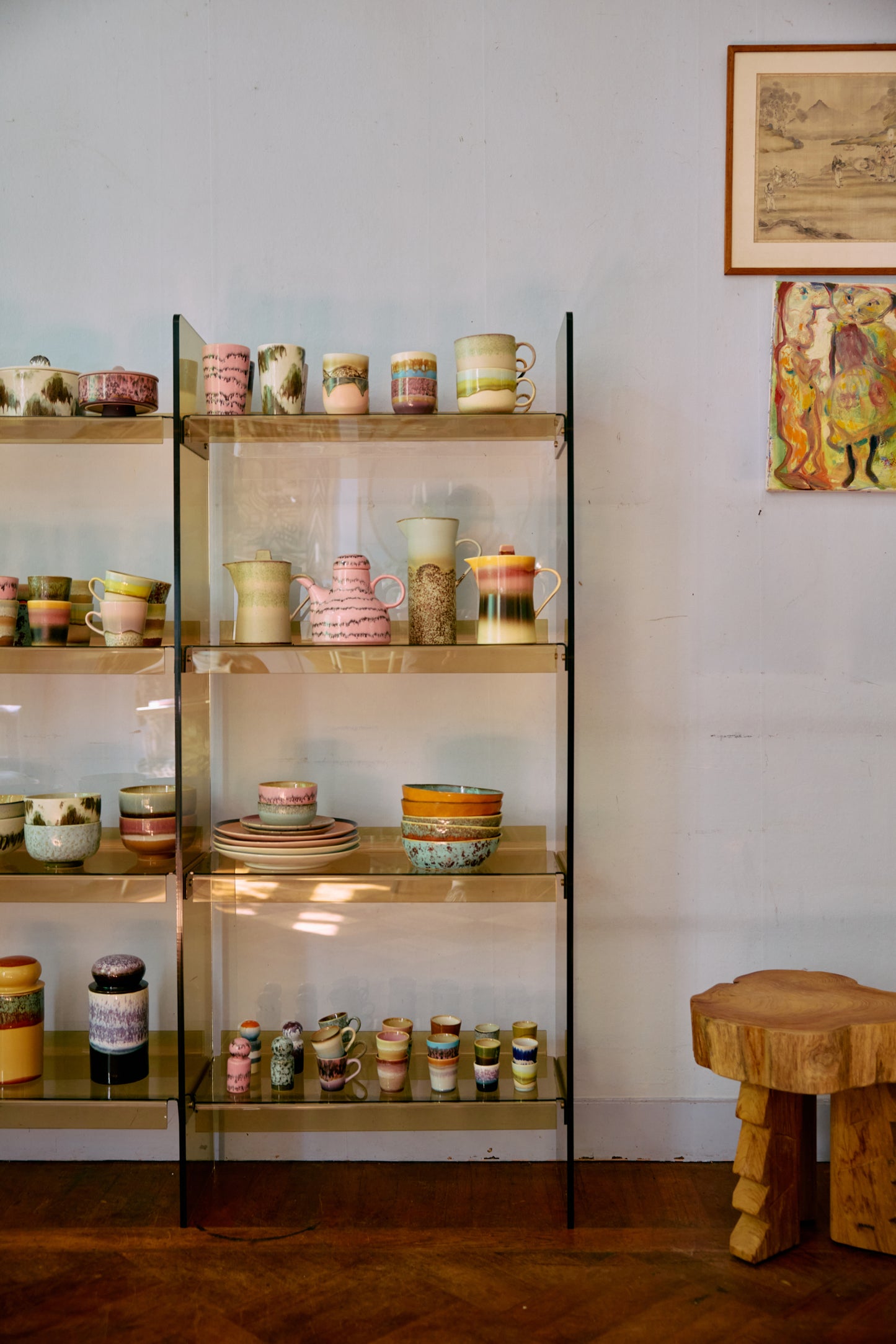 Egg Cups 70s Ceramics Vibrance 4er Set