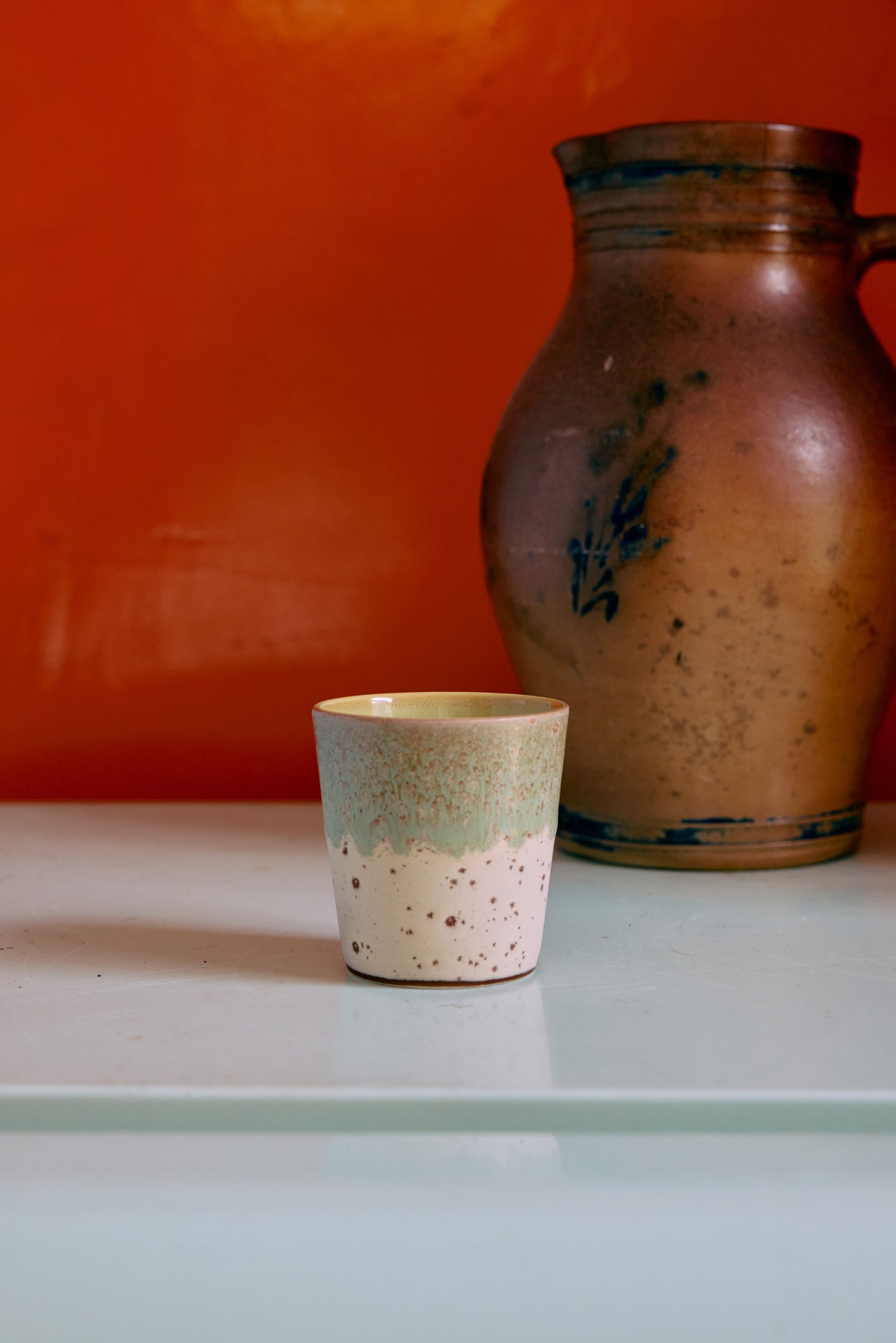 Coffee Mugs 70s Ceramics Pop Art 4er Set