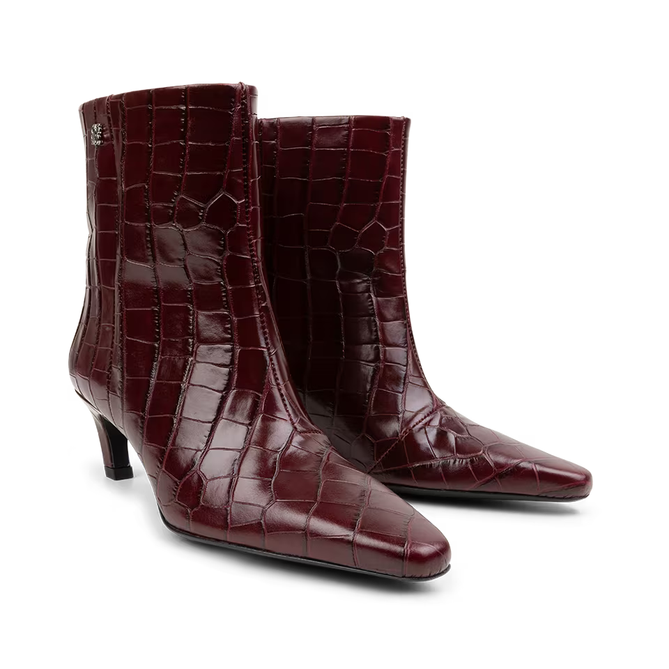 Stiefelette Croco