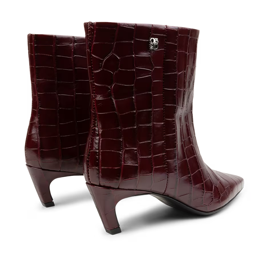 Stiefelette Croco