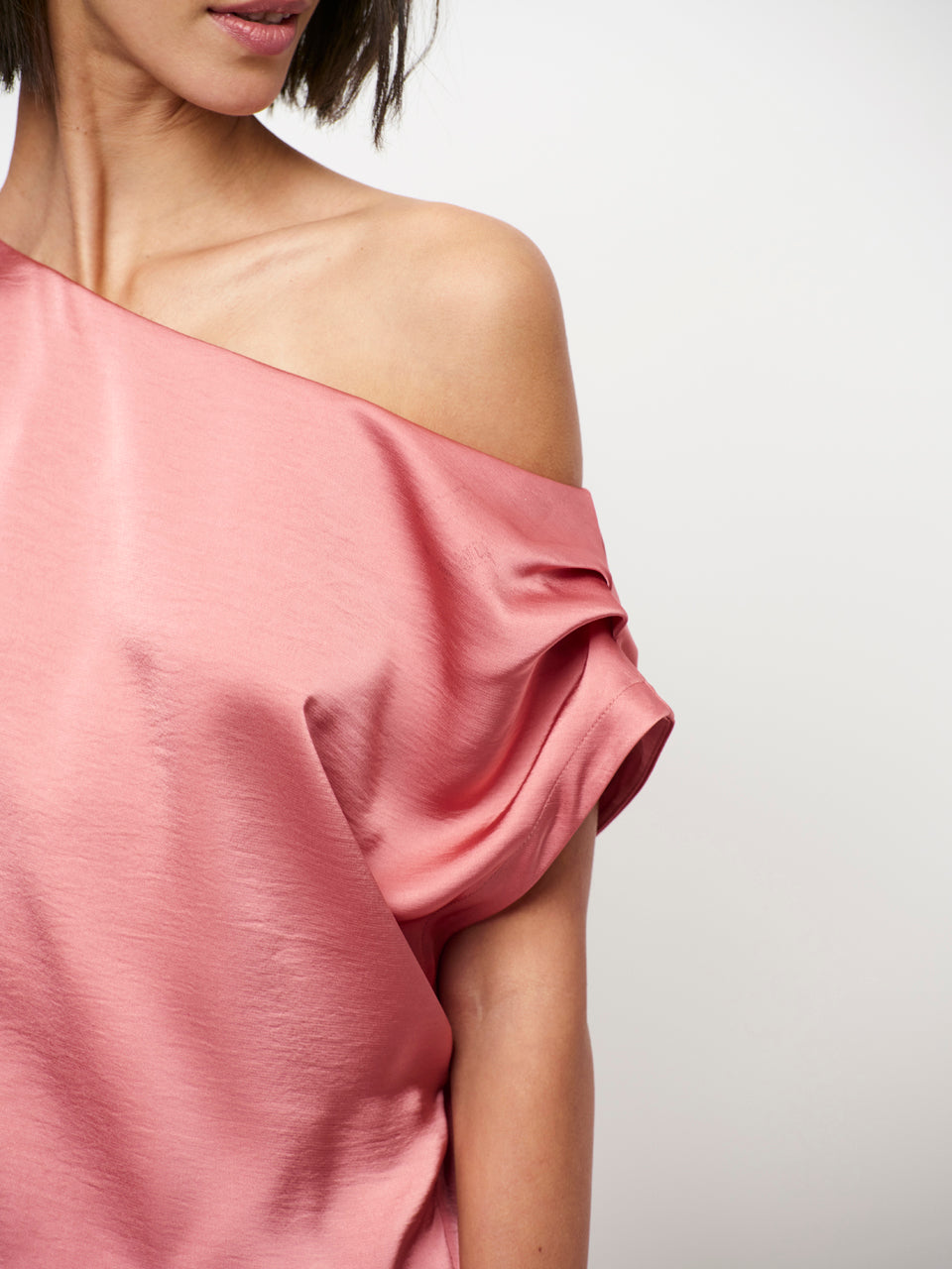 Off Shoulder Dress EpicD6 Coral Blush