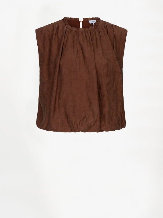 Dante6-Este Ballon-Top mit Ruffle-Details