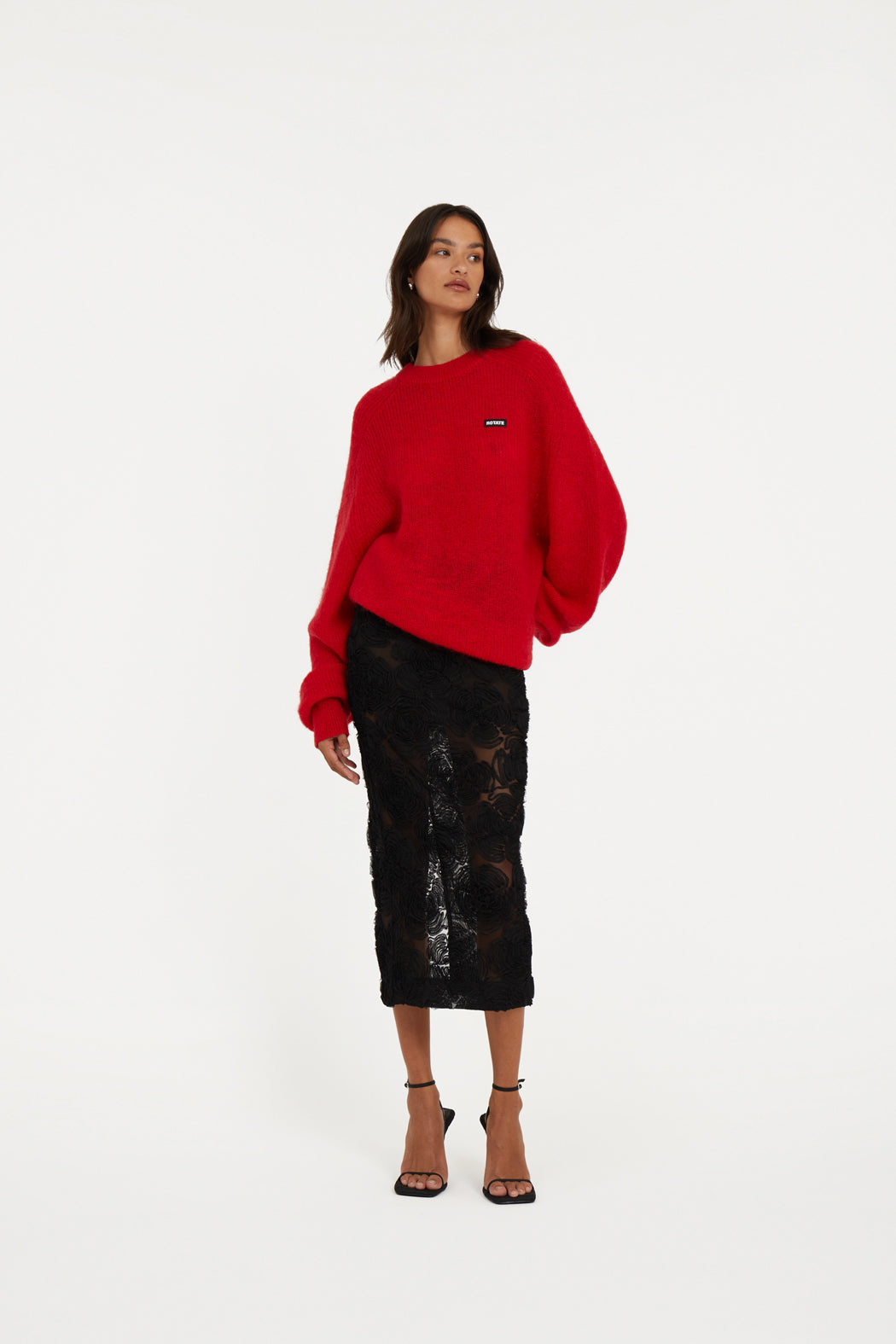 Light Knit Logo Sweater