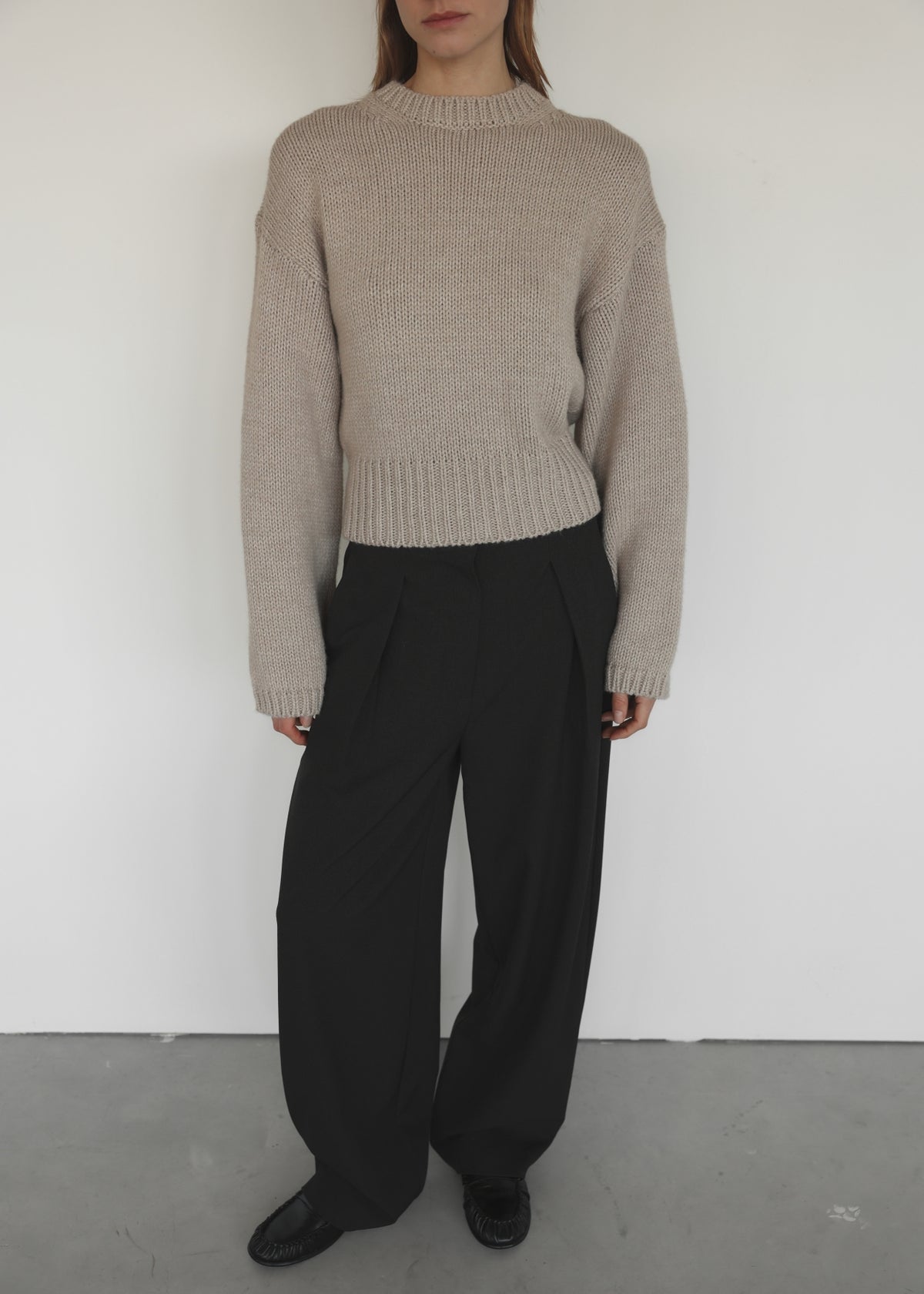 Strickpullover Huda`CL Sand Melee
