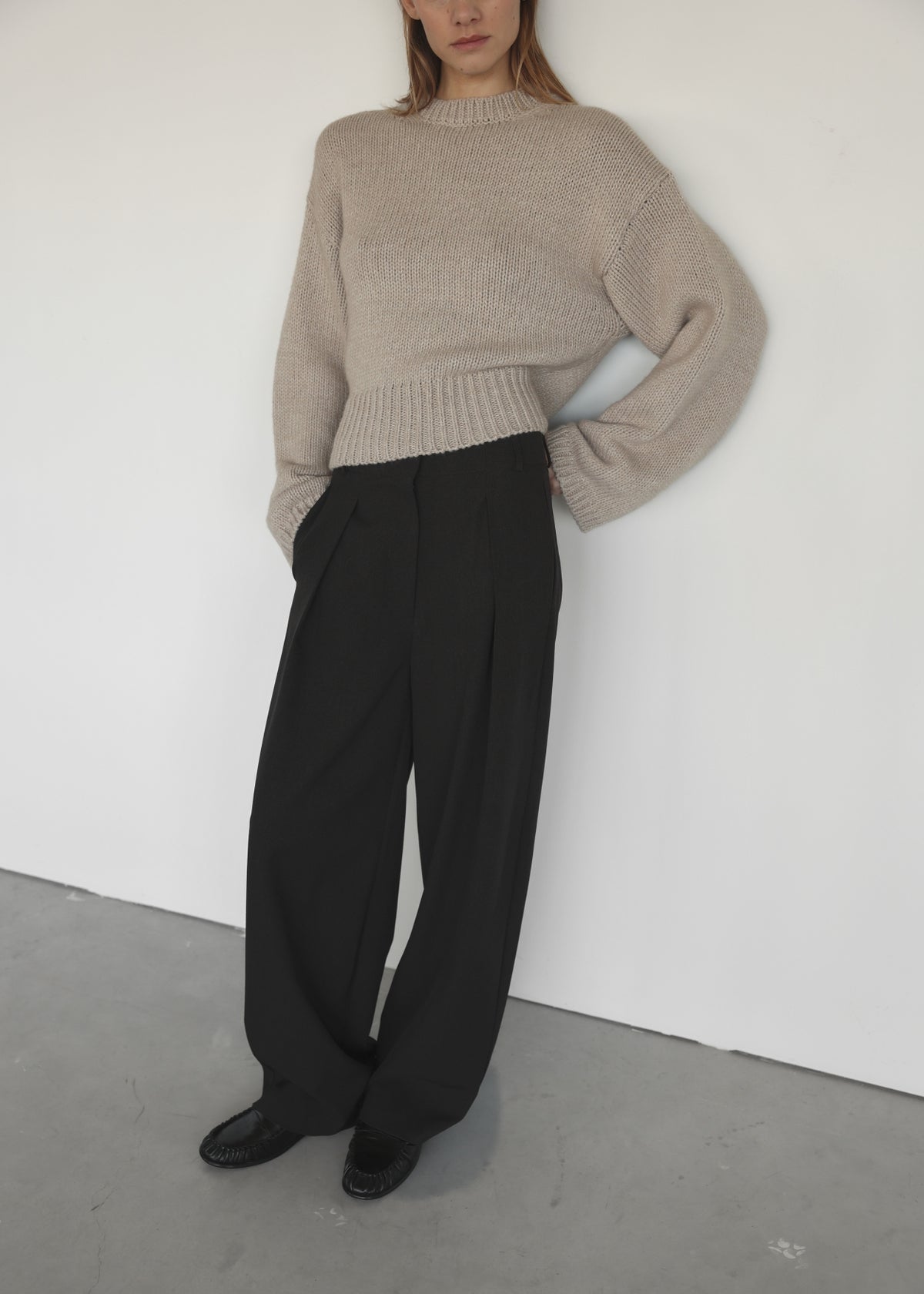 Strickpullover Huda`CL Sand Melee